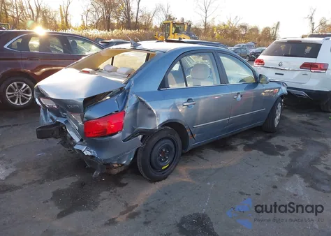 2009 Hyundai Sonata Gls z USA, uszkodzony, nr VIN 5NPET46C49H487743